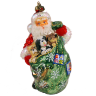 Санта со щенками